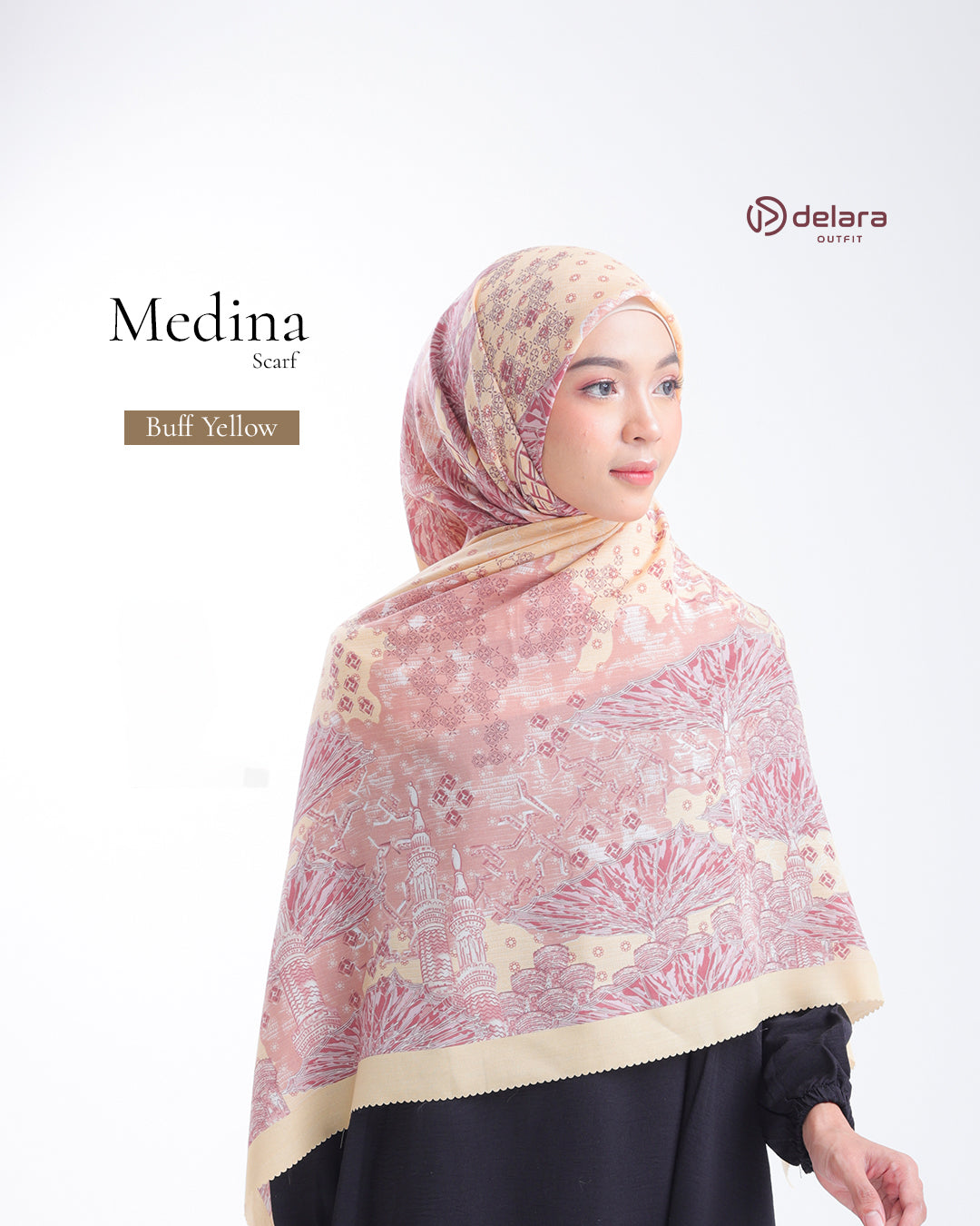 SCARF MOTIF MEDINA 110