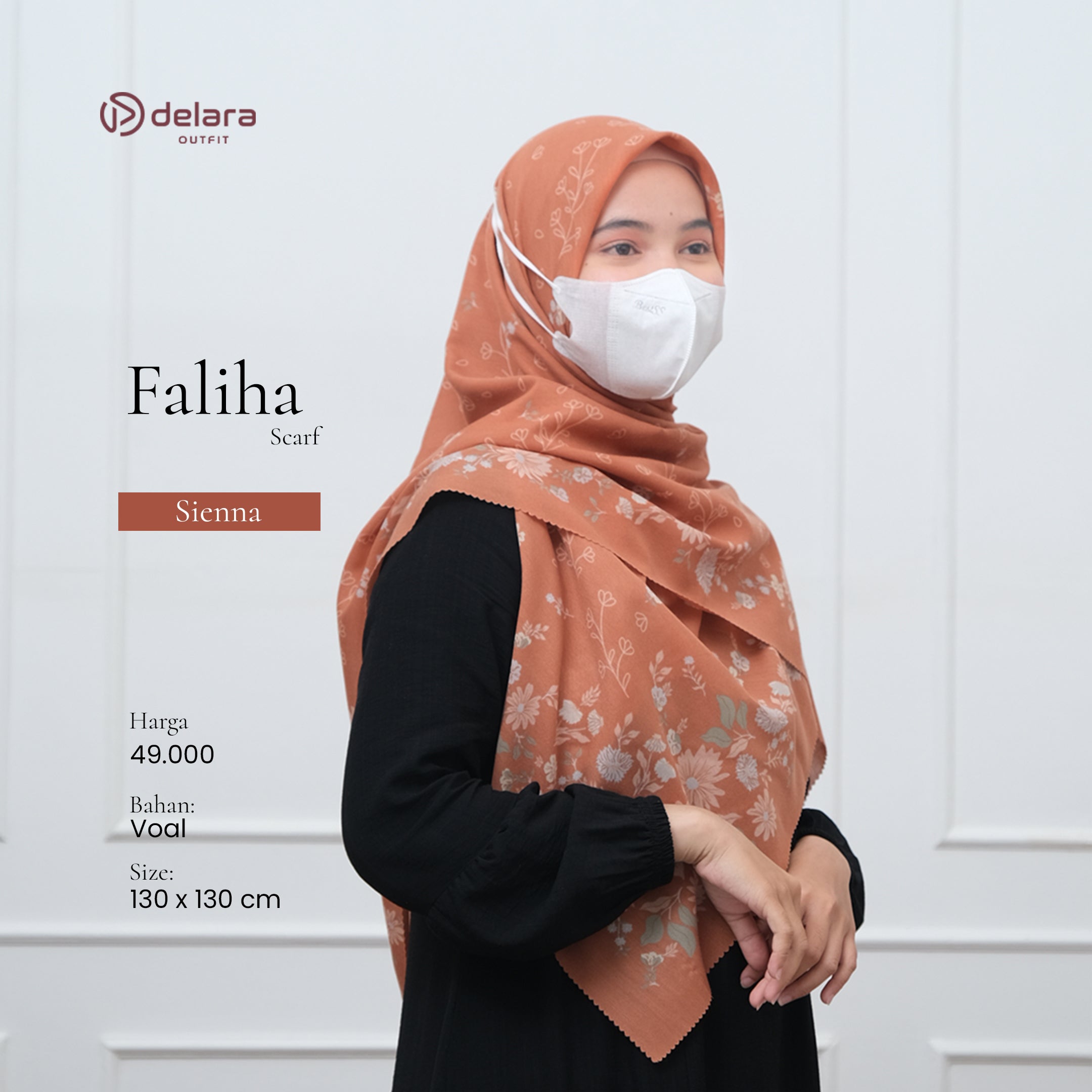 SCARF MOTIF FALIHA 130