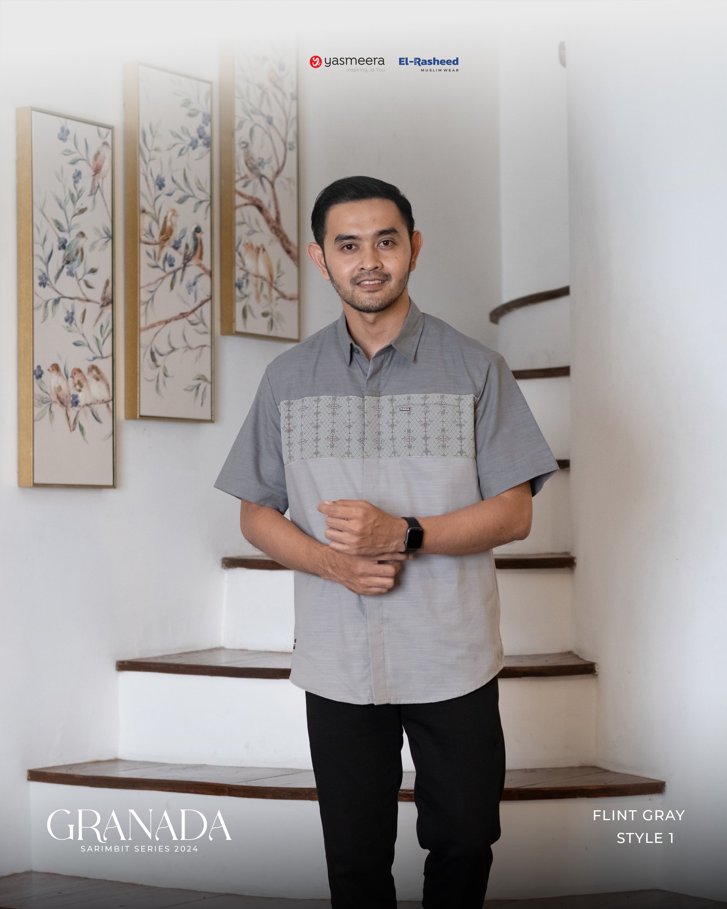 GRANADA KEMEJA STYLE 1 (LENGAN PENDEK)