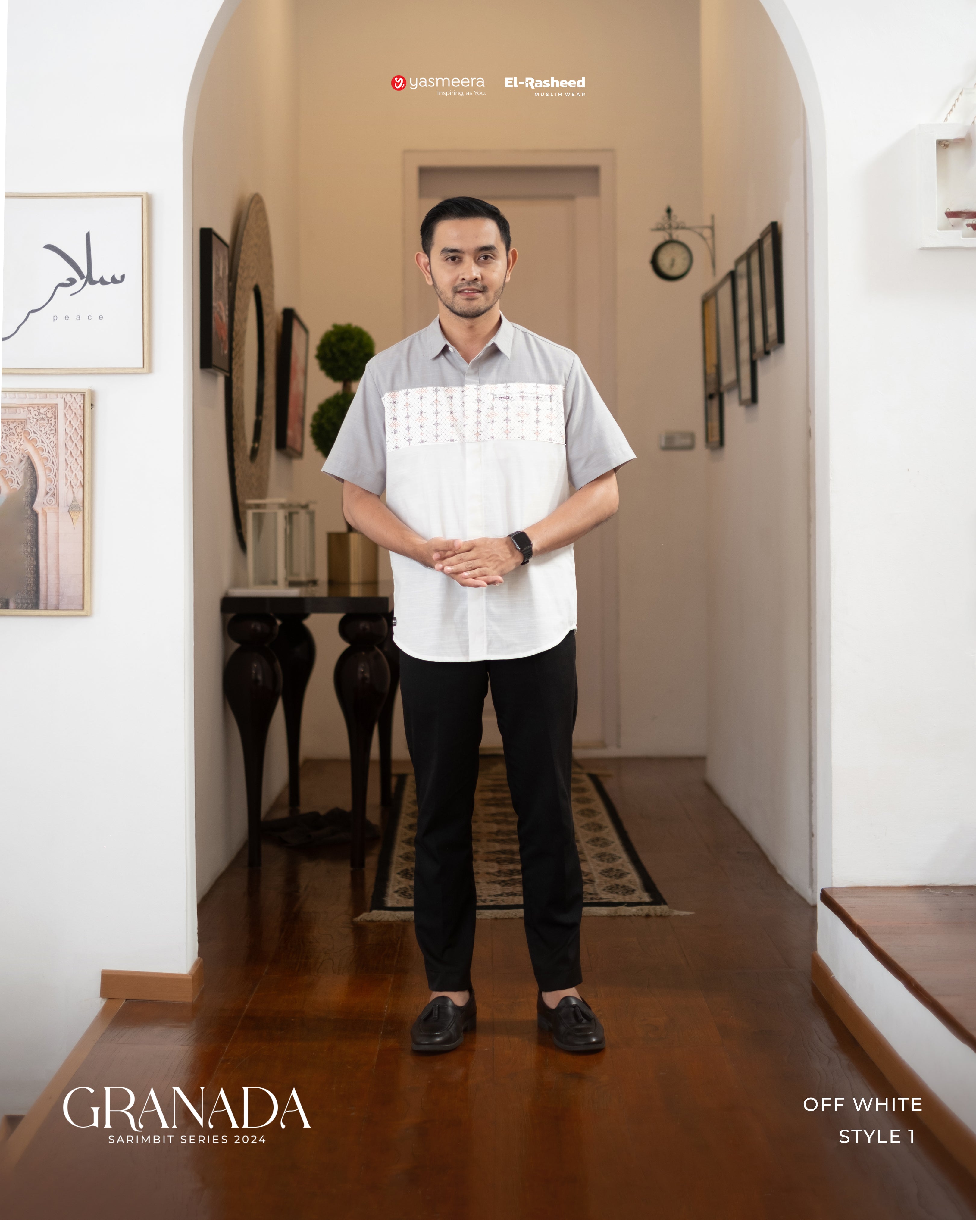 GRANADA KEMEJA STYLE 1 (LENGAN PENDEK)