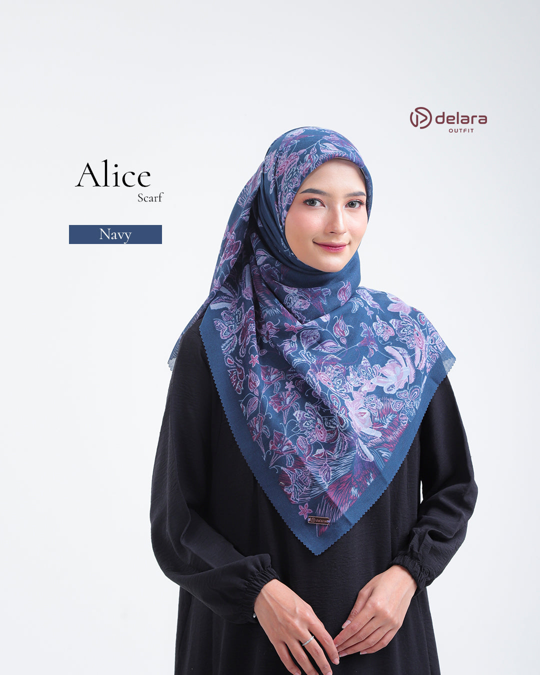 SCARF MOTIF ALICE 110