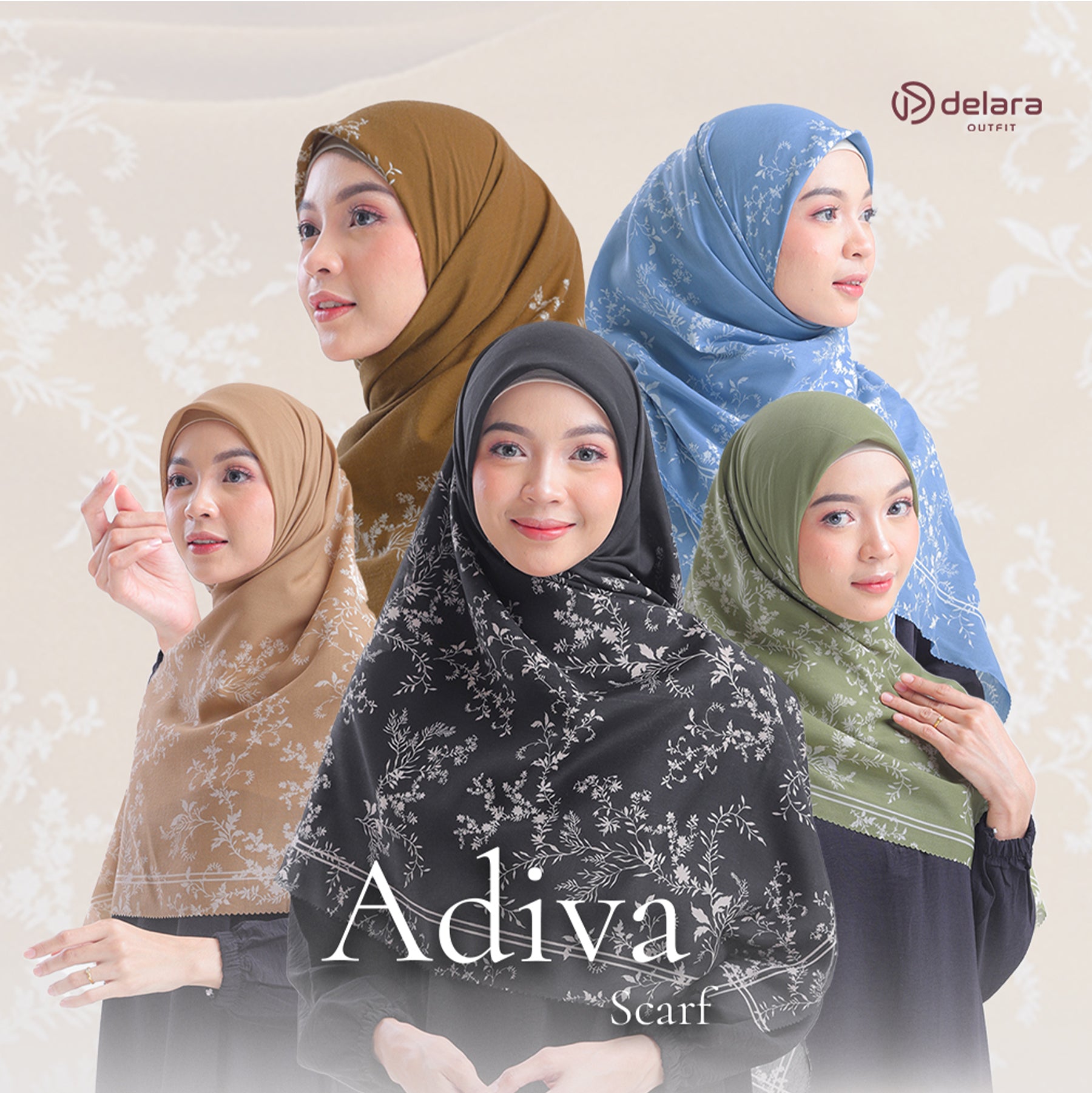 SCARF MOTIF ADIVA 130