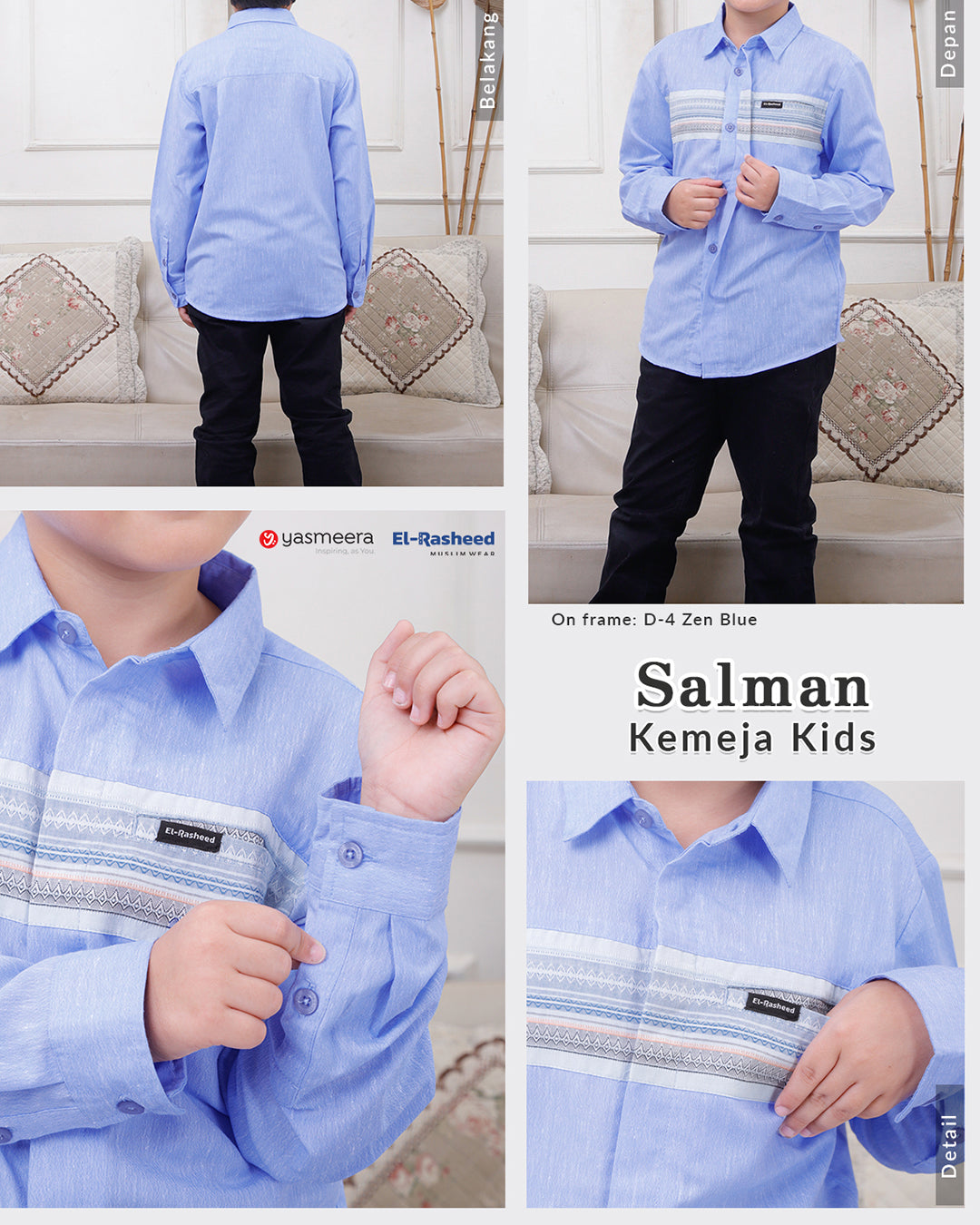 SALMAN KEMEJA KIDS