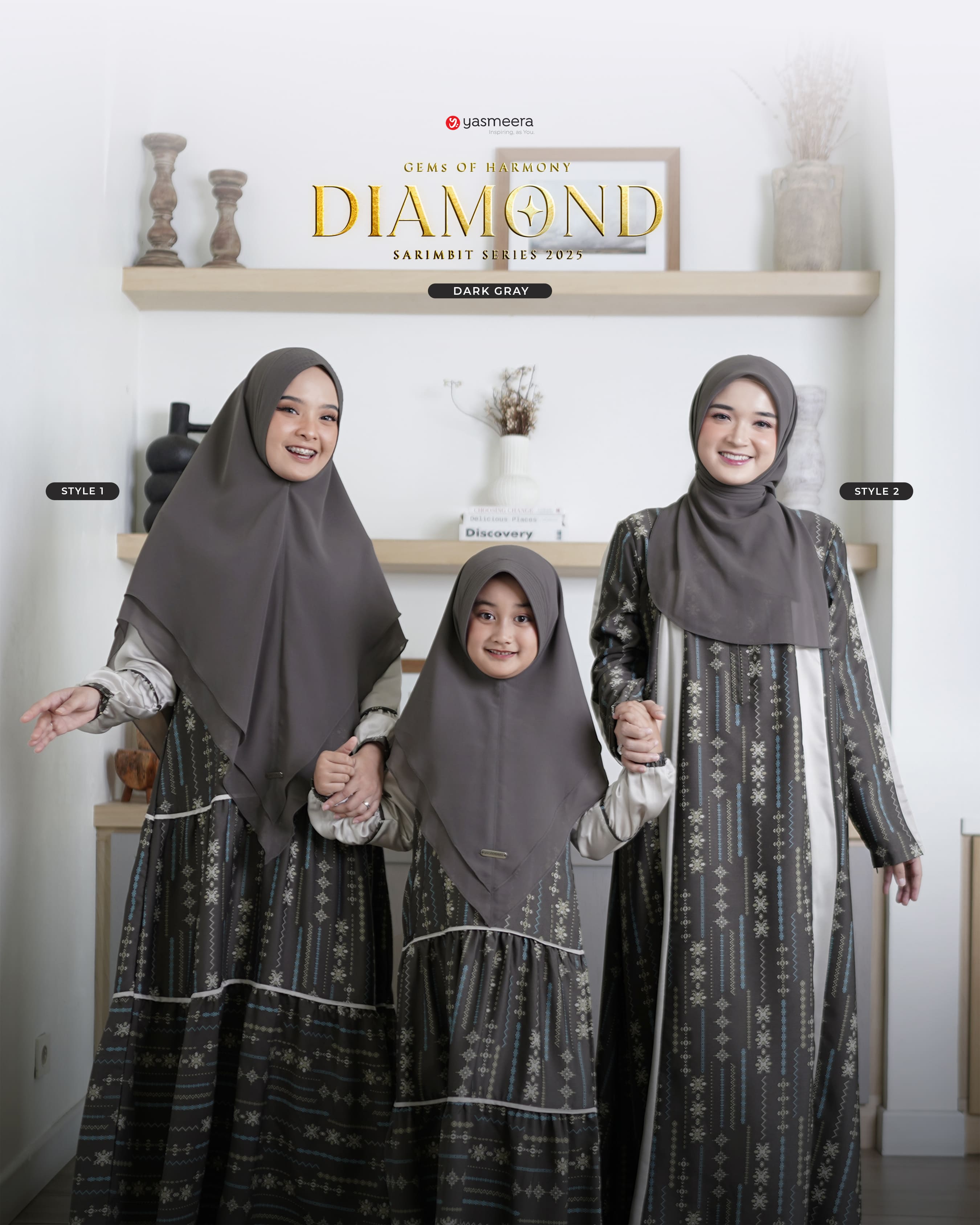 SARIMBIT 2025 DIAMOND SERIES - DARK GRAY