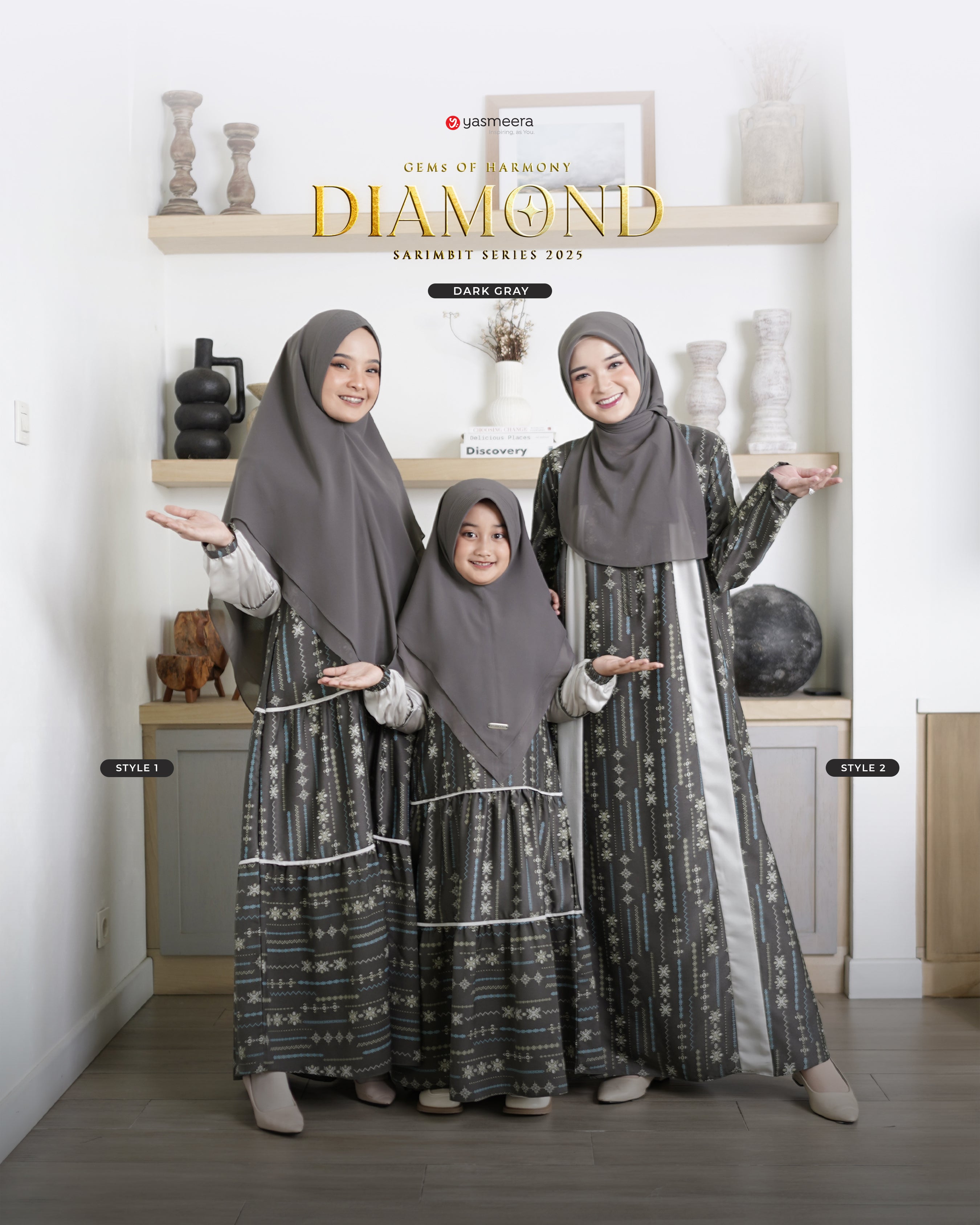 SARIMBIT 2025 DIAMOND SERIES - DARK GRAY