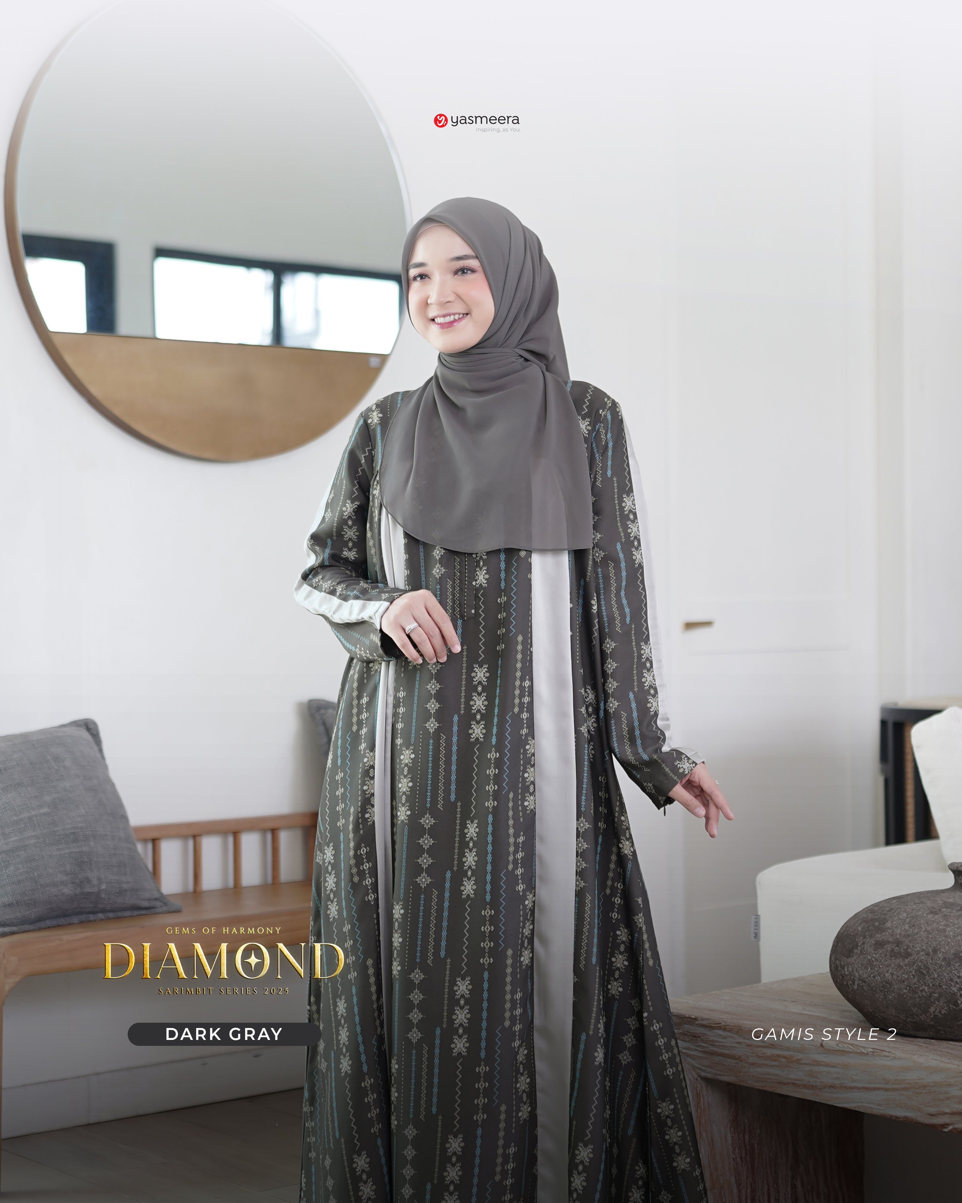 SARIMBIT 2025 DIAMOND SERIES - DARK GRAY