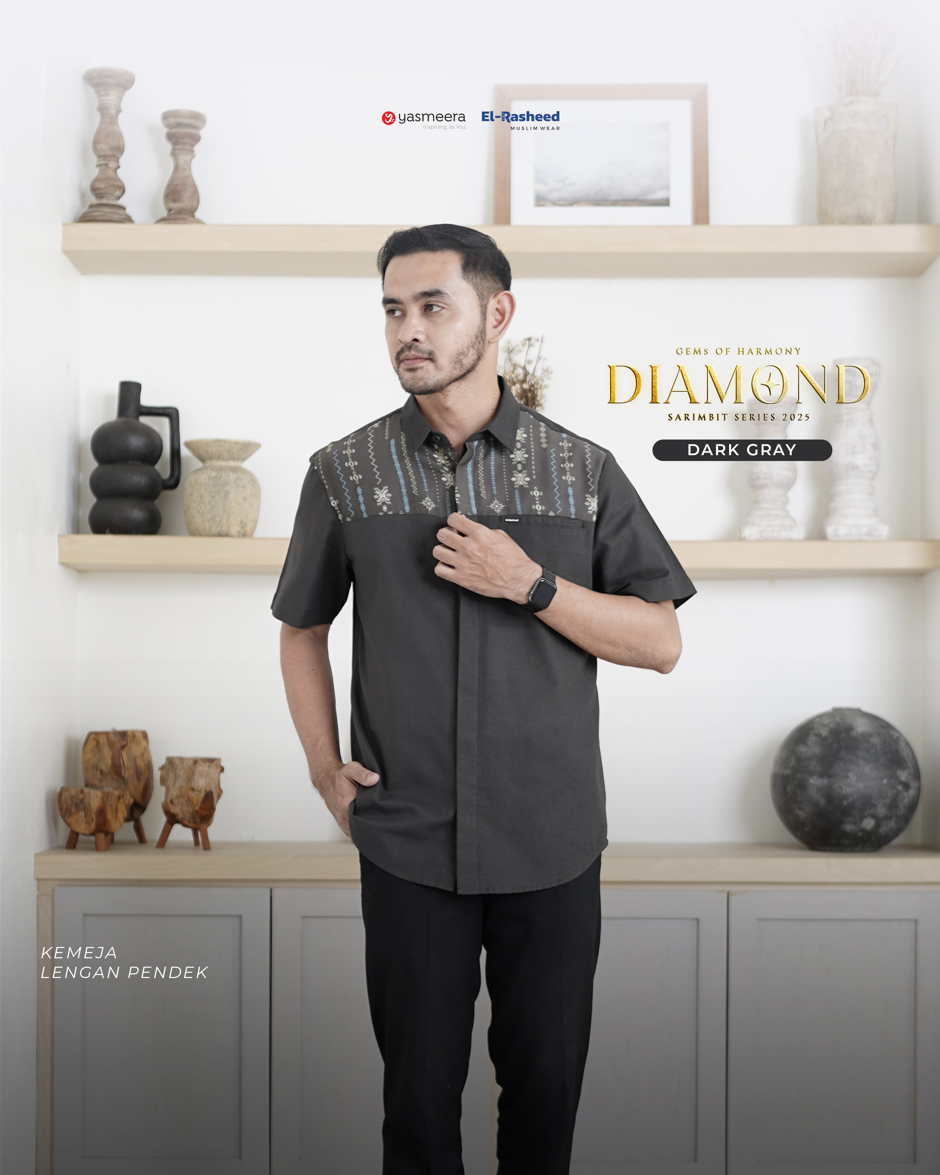 SARIMBIT 2025 DIAMOND SERIES - DARK GRAY