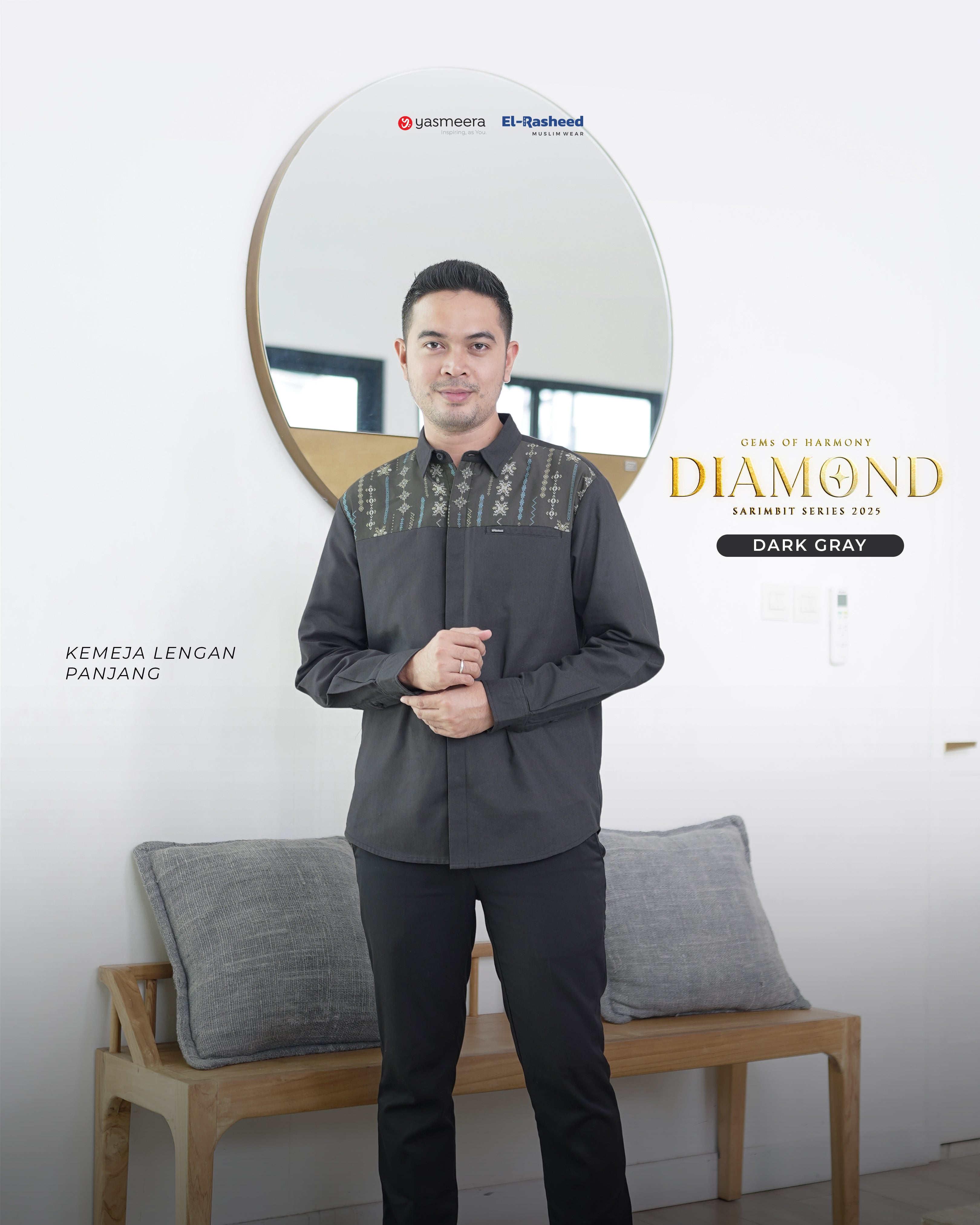 SARIMBIT 2025 DIAMOND SERIES - DARK GRAY