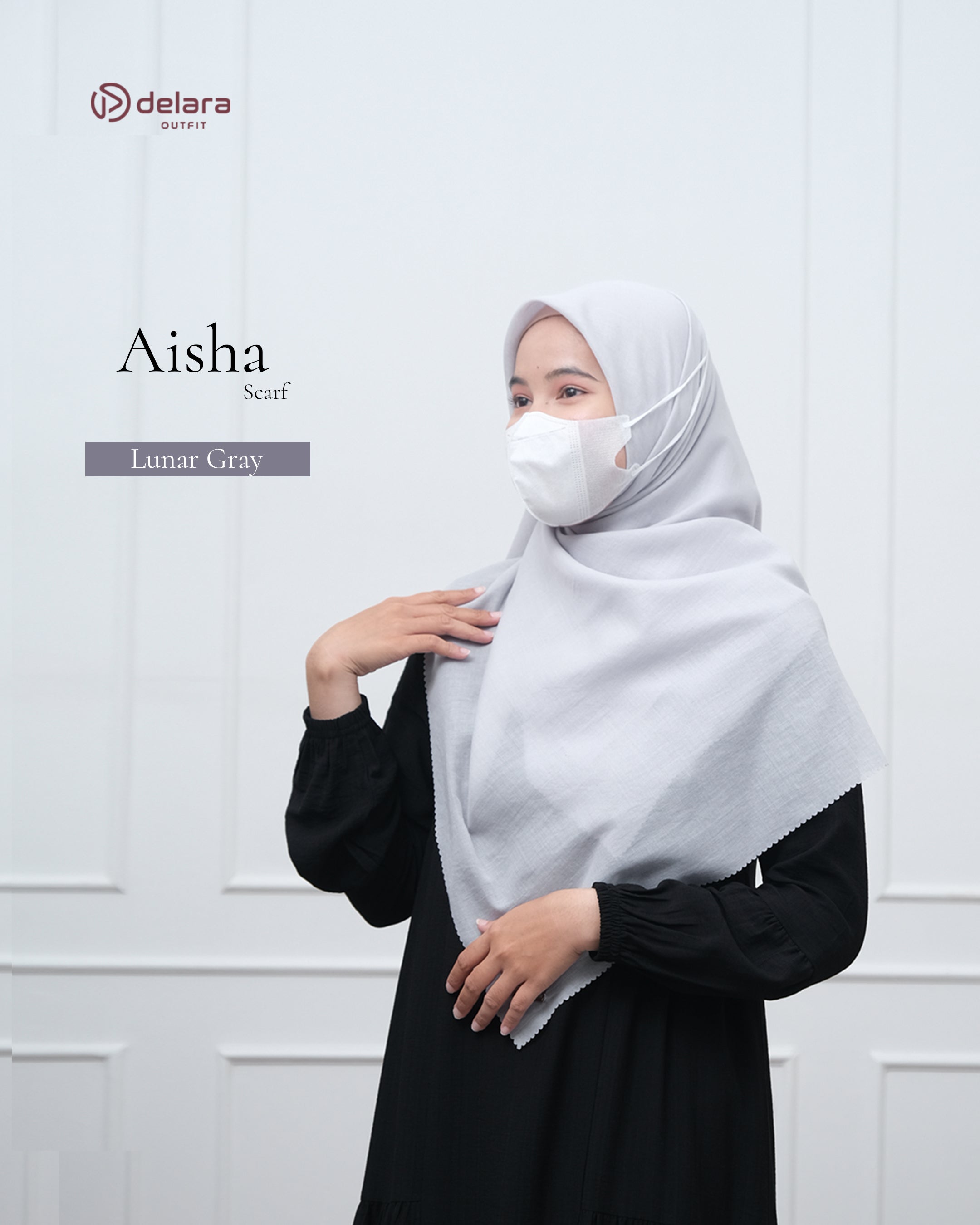 SCARF POLOS AISHA 130