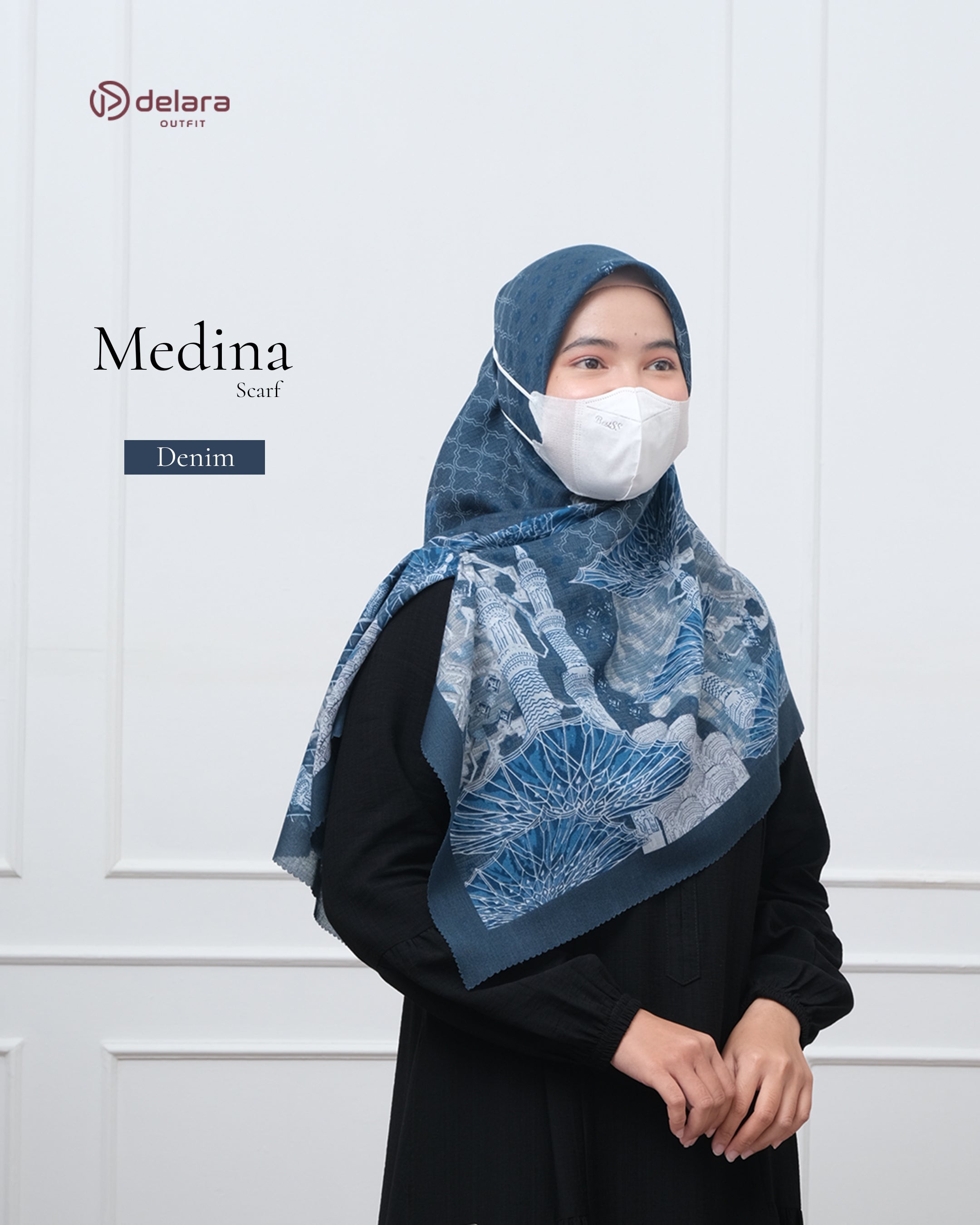 SCARF MOTIF MEDINA 110