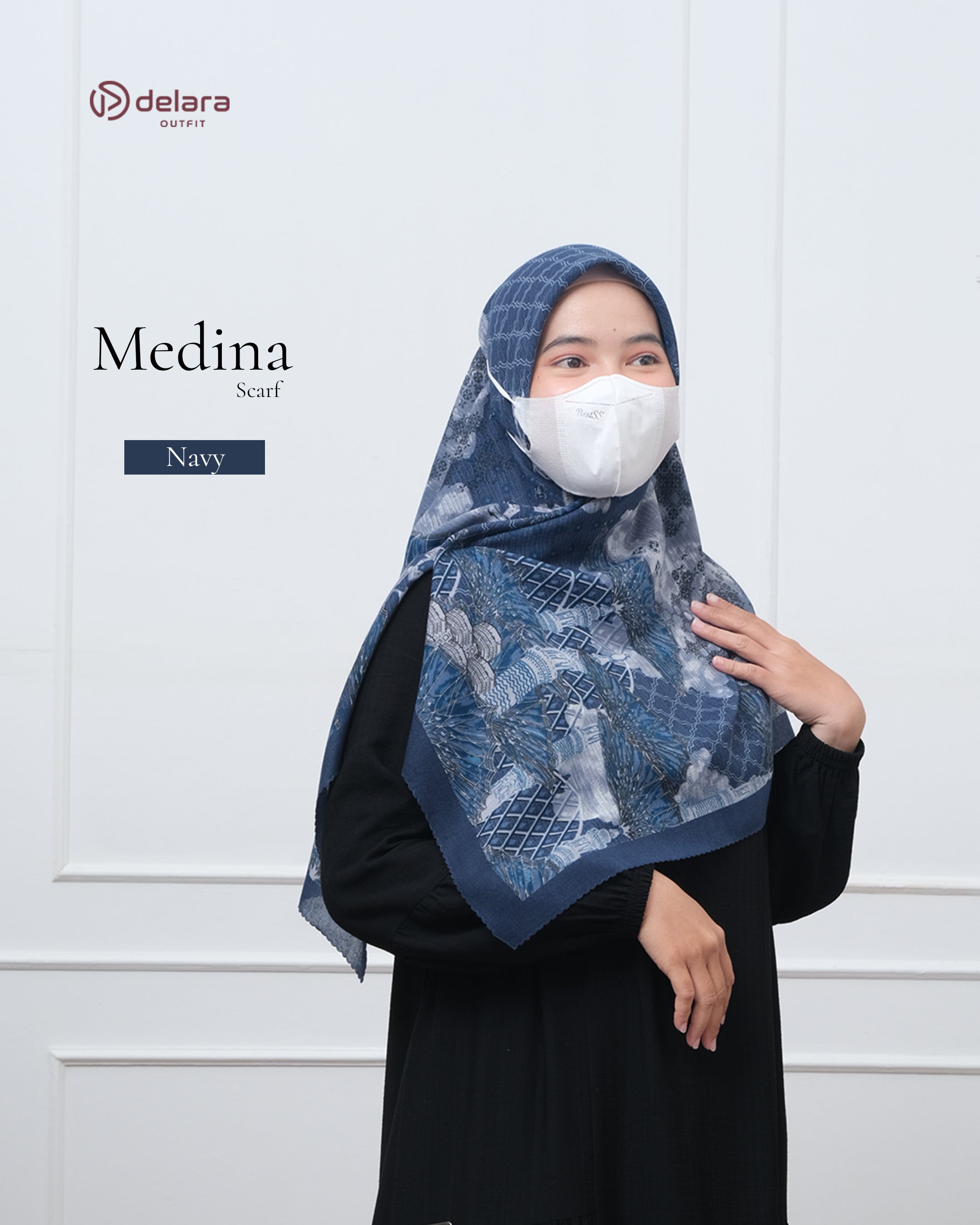 SCARF MOTIF MEDINA 110