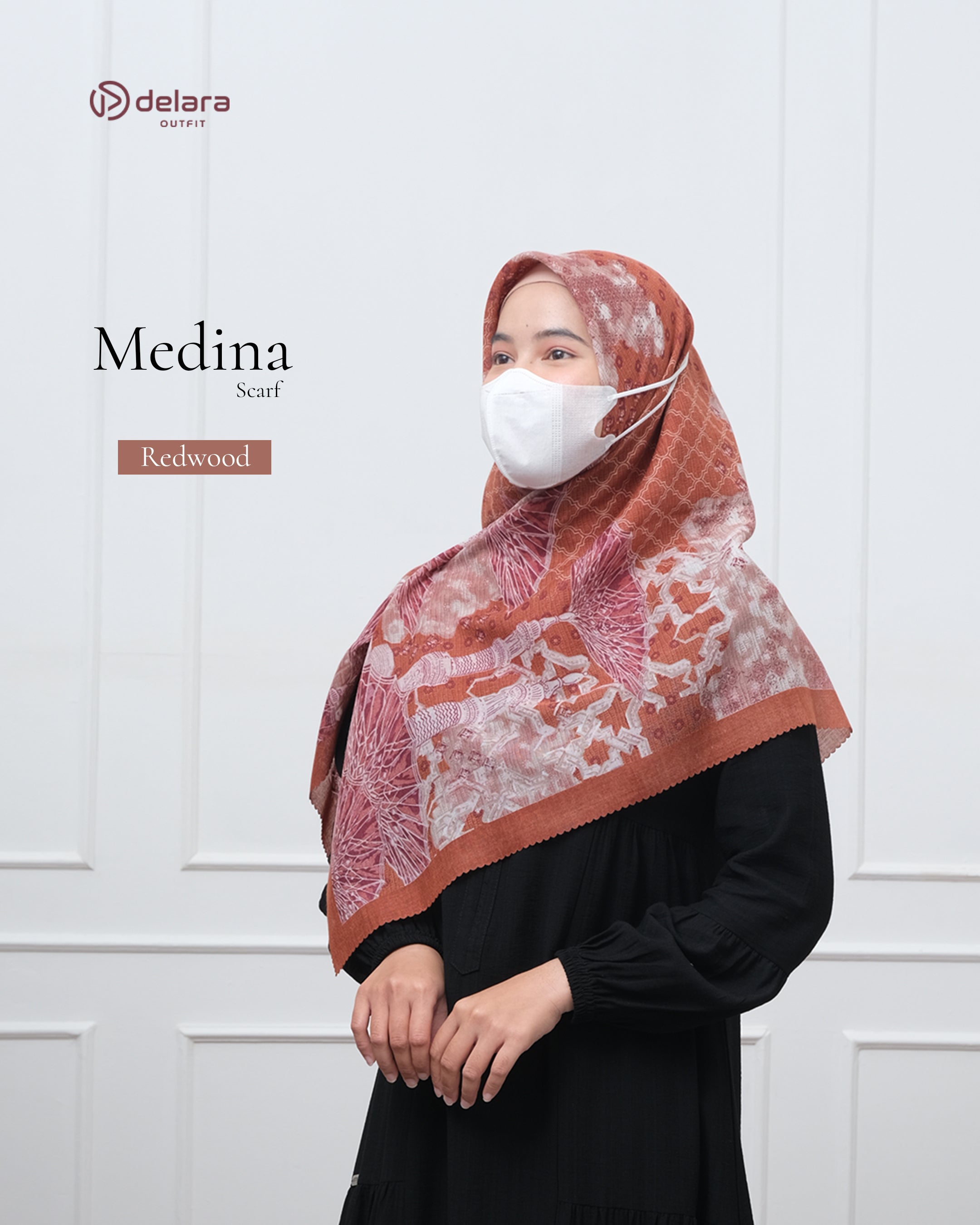 SCARF MOTIF MEDINA 110