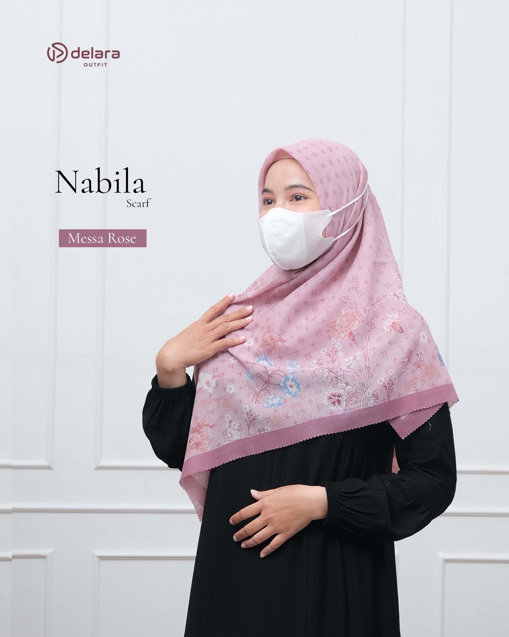 SCARF MOTIF NABILA 110