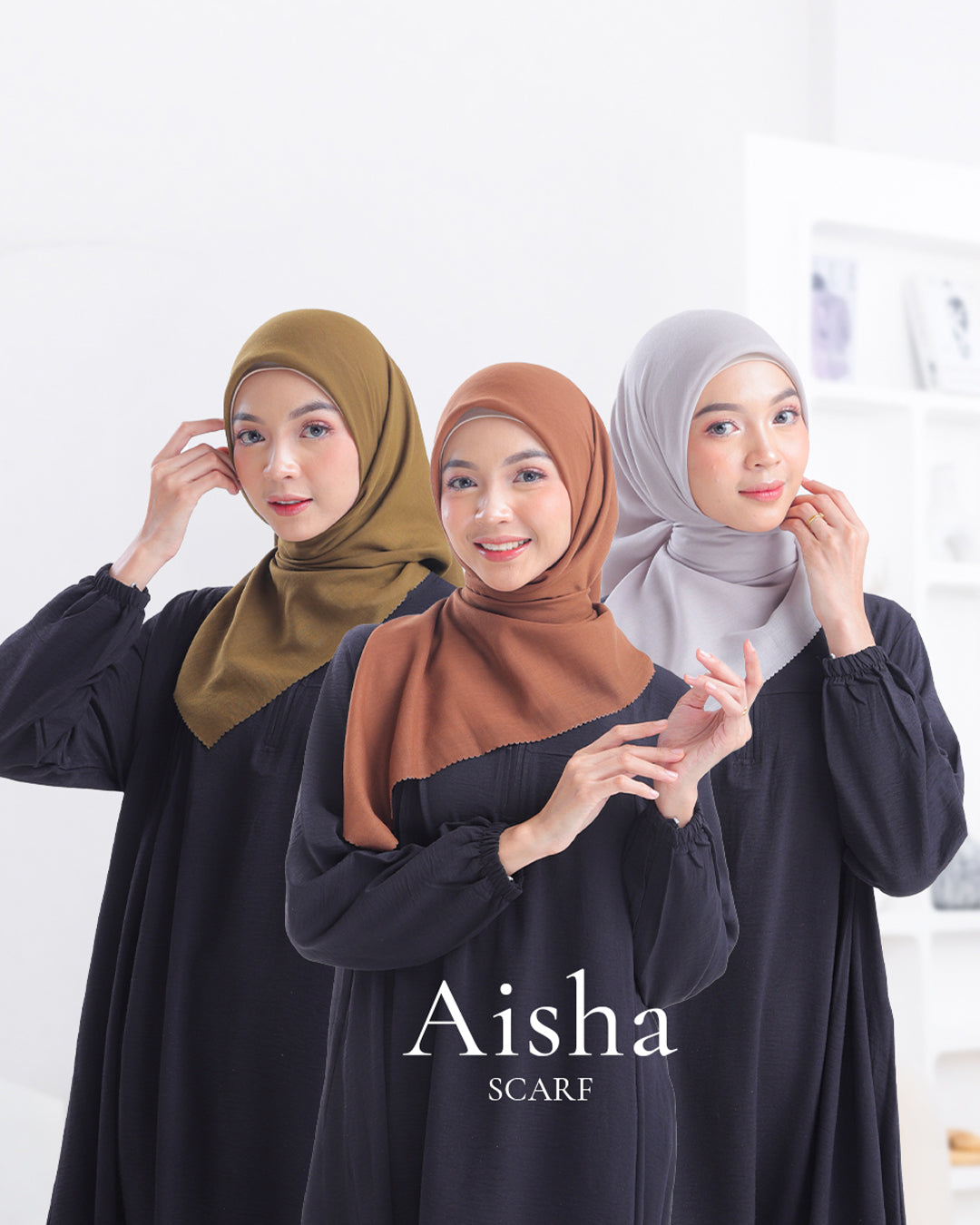 SCARF POLOS AISHA 110