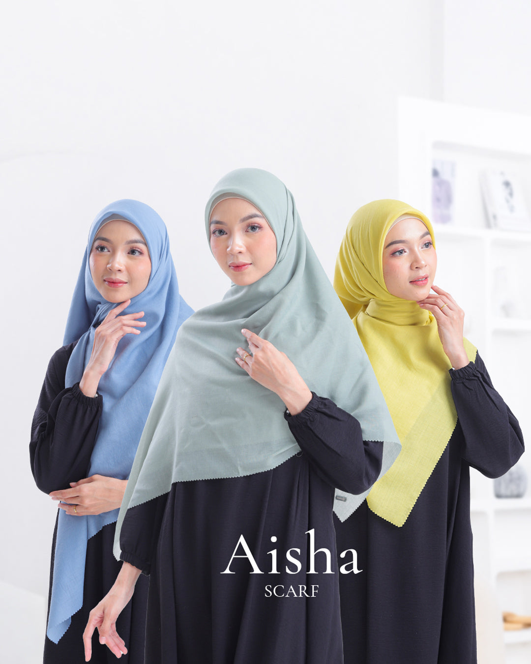 SCARF POLOS AISHA 130