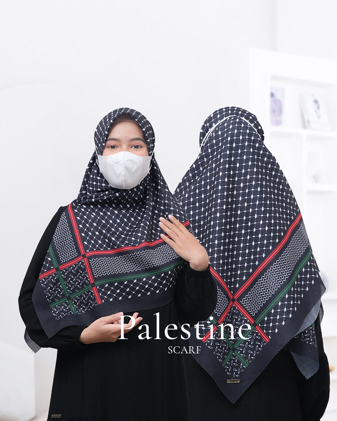 SCARF MOTIF PALESTINE 120