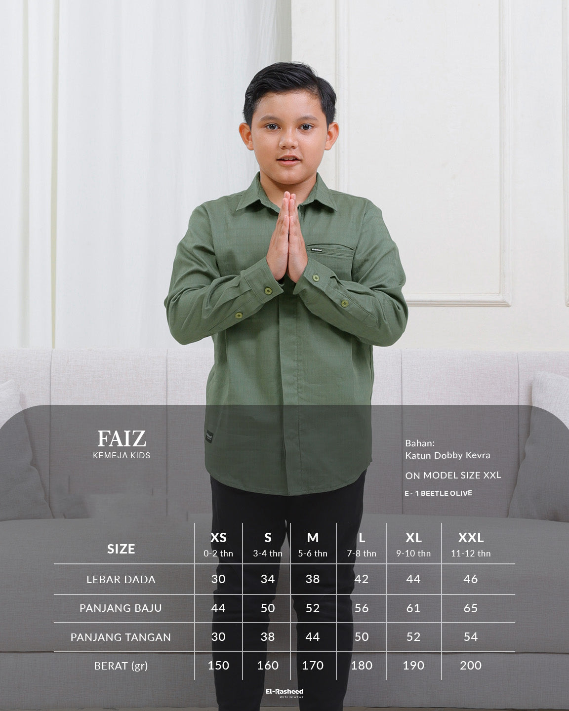 FAIZ KEMEJA KIDS